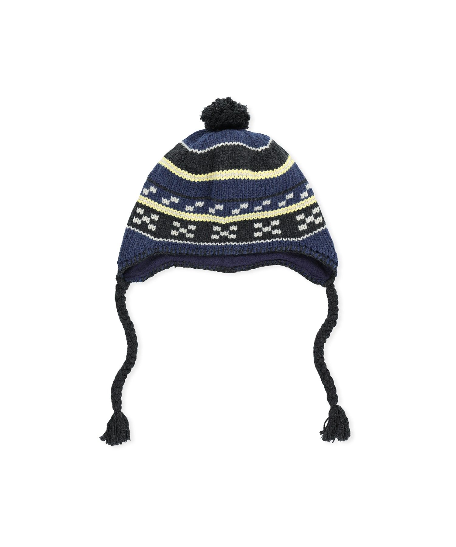 MUSINSA公式 | SUNLOVE Tassel Beanie Navy