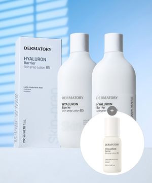 [2pack] 더마토리 히알루론 베리어 스킨 프렙 로션비5 [증정] 히알샷크림10ml