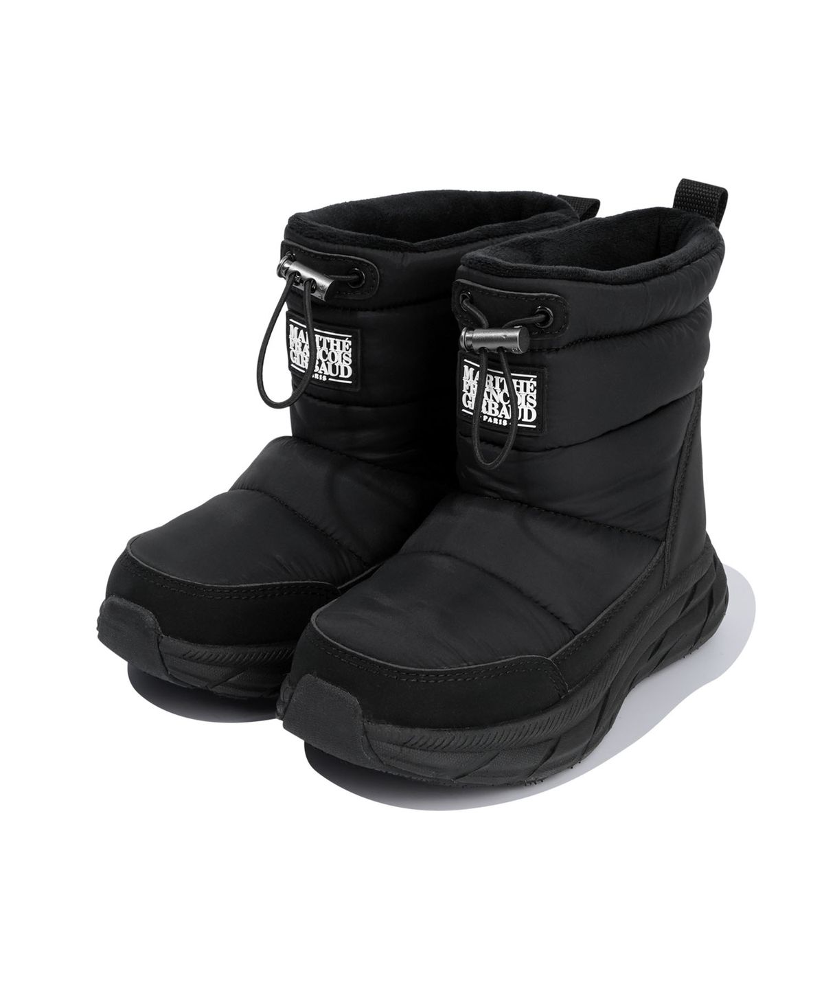 마리떼 키즈(MARITHÉ KIDS) KIDS CLASSIC LOGO PADDED BOOTS black