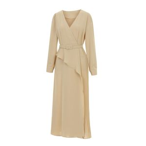 언발플리츠벨티드원피스_V5C-COP019