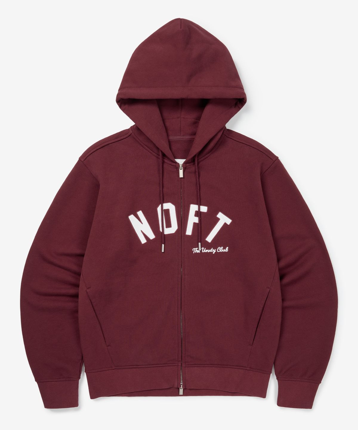 낫온리포투데이(NOT ONLY FOR TODAY) NOFT 올데이 후드 집업 [버건디]