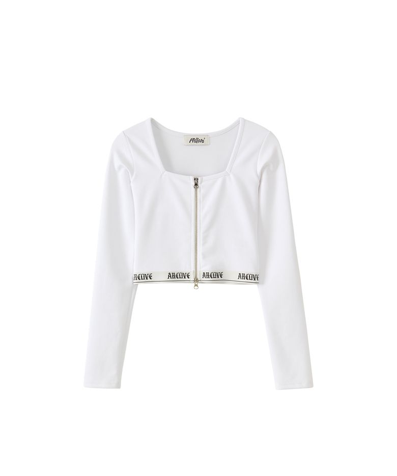 단테 투웨이 스퀘어 밴드 T (white)