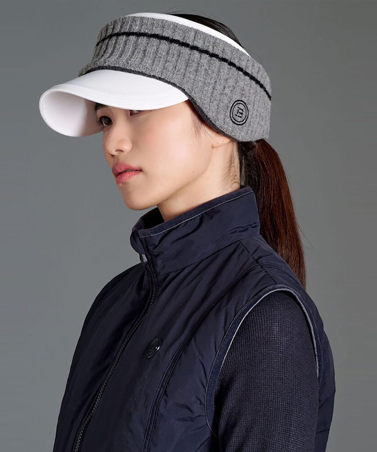빈폴 액세서리(BEANPOLE ACCESSORY) 공용 방한 헤어밴드 - 애쉬