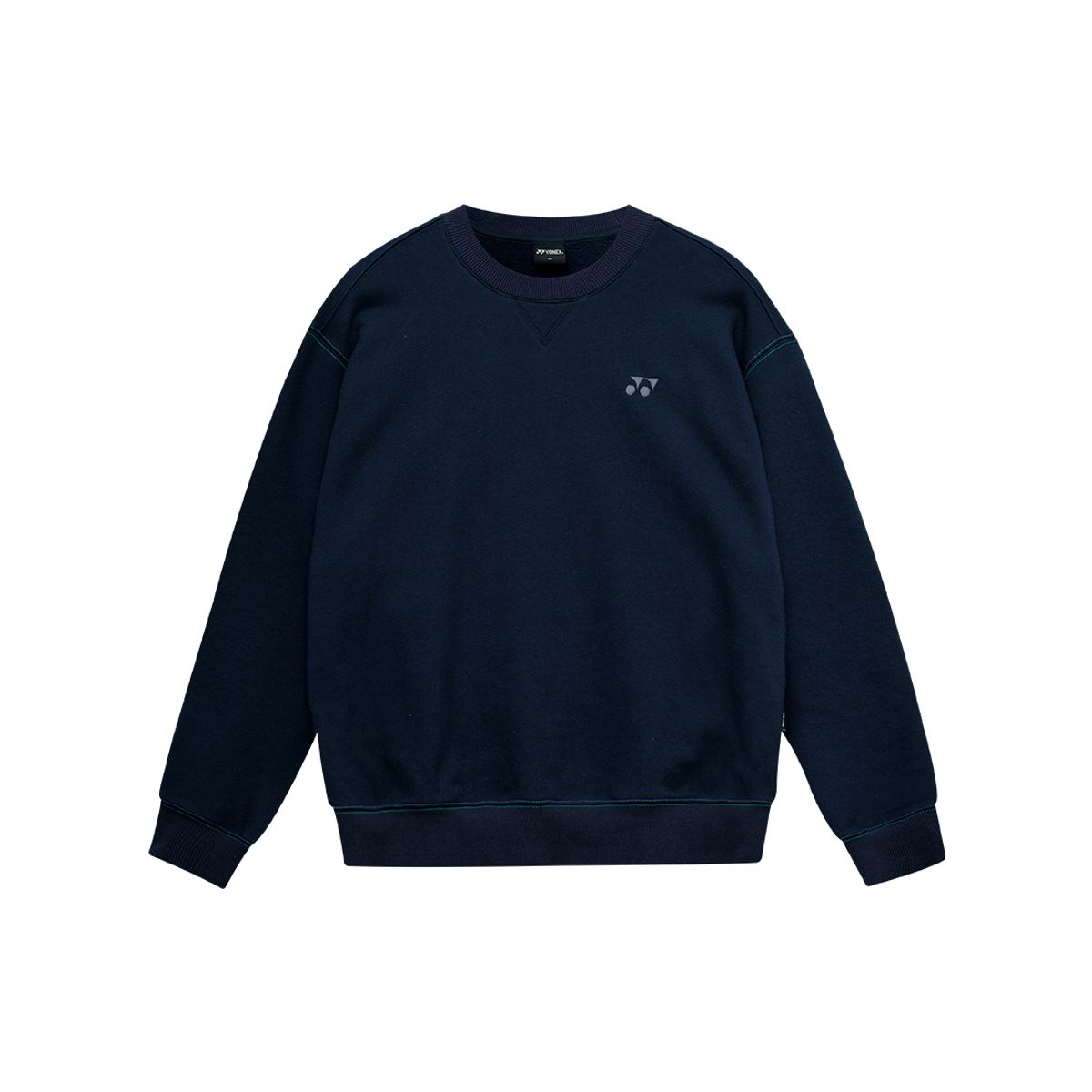 요넥스(YONEX) 253TL003U 다크 네이비 공용 스티치 포인트 맨투맨
