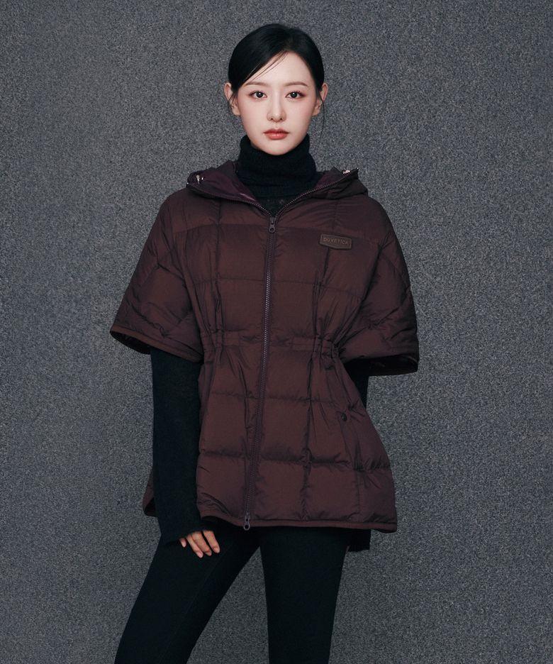 에우리피데 슈가(다크 브라운)(여성 반팔다운)