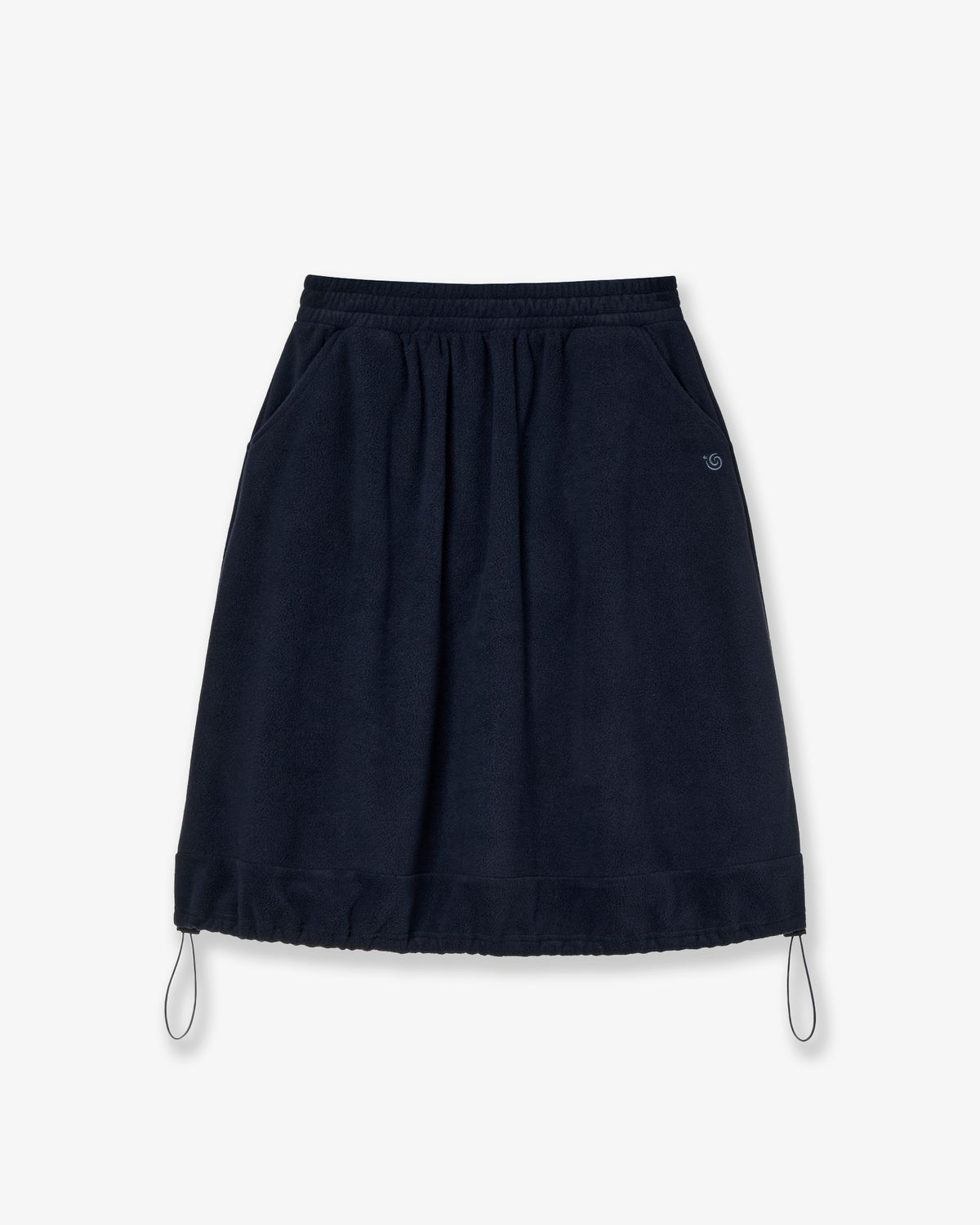 에이이에이이(AEAE) BALLOON FLEECE SKIRT [NAVY]