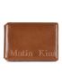 EMBOSSED LOGO BUSINESS WALLET IN CAMEL