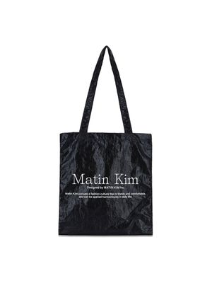 MATIN PALETTE ECOBAG IN STRONG BLACK