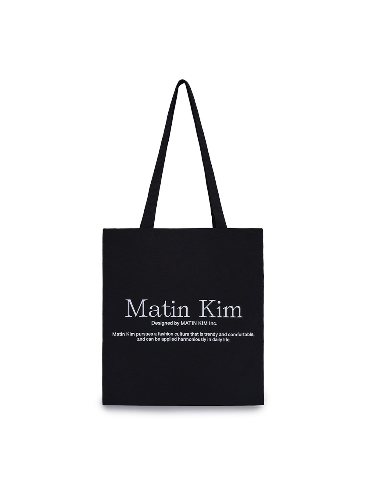 마뗑킴(MATIN KIM) MATIN PALETTE ECOBAG IN BLACK
