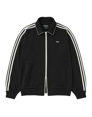 NY 미니멀 트랙 탑 블랙