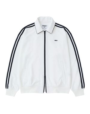 NY 미니멀 트랙 탑 화이트