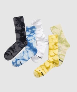 [2팩] 다잉 러닝 크루 삭스 (5color)