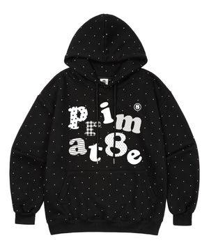 [NO기모] DOT LOOP 오버핏 땡땡이 후드 2 COLORS