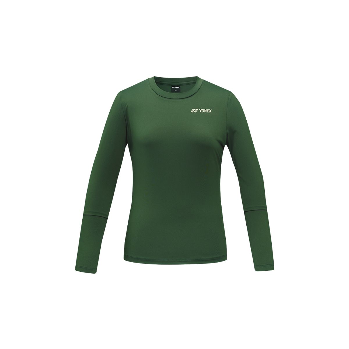 요넥스(YONEX) 259TL004F 카키 여성용 베이직 로고 긴팔 티셔츠