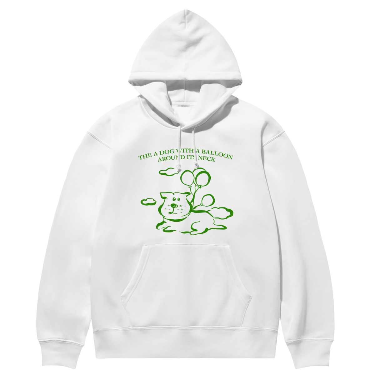 어썸어스(AWESOMEUS) A DOG WITH BALLOONS HOODIE_4 COLOR