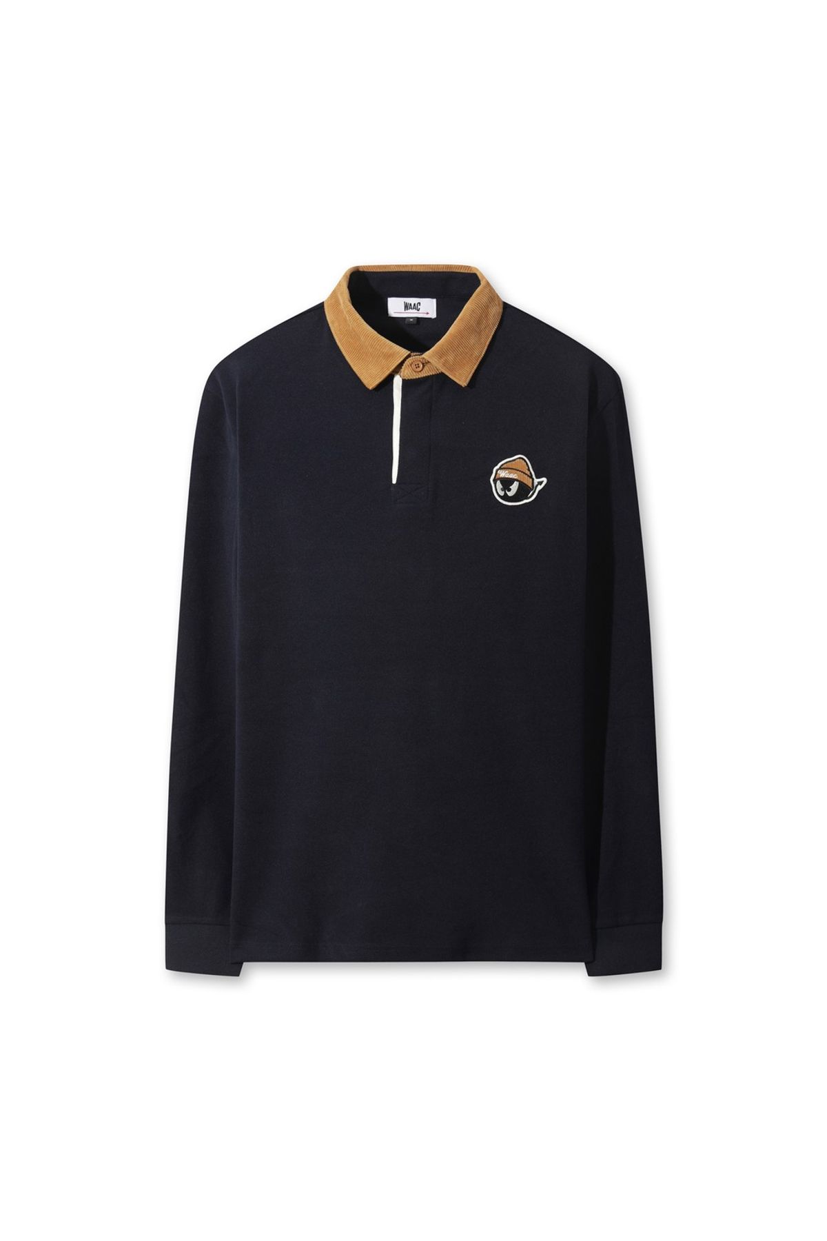 왁(WAAC) Men WAACKY Corduroy Collar Polo WMTBW25705NYD