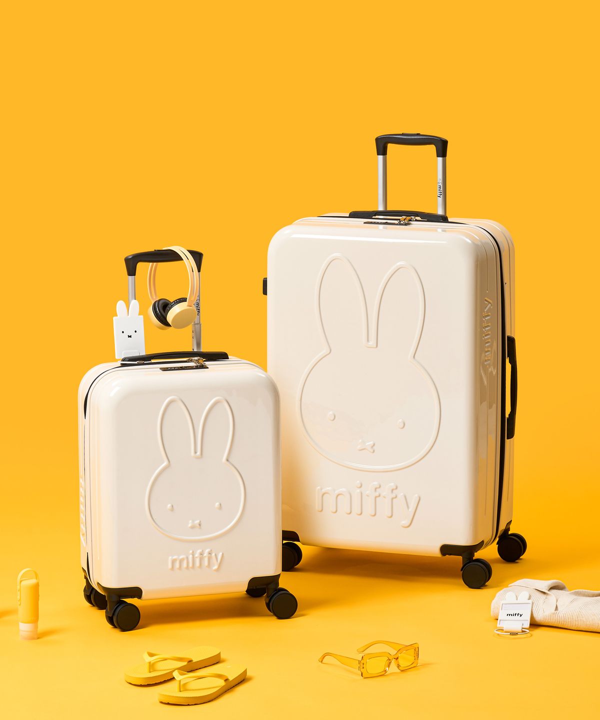 미피(MIFFY) 하티 기내용 수하물용 캐릭터 캐리어 51cm 74.5cm