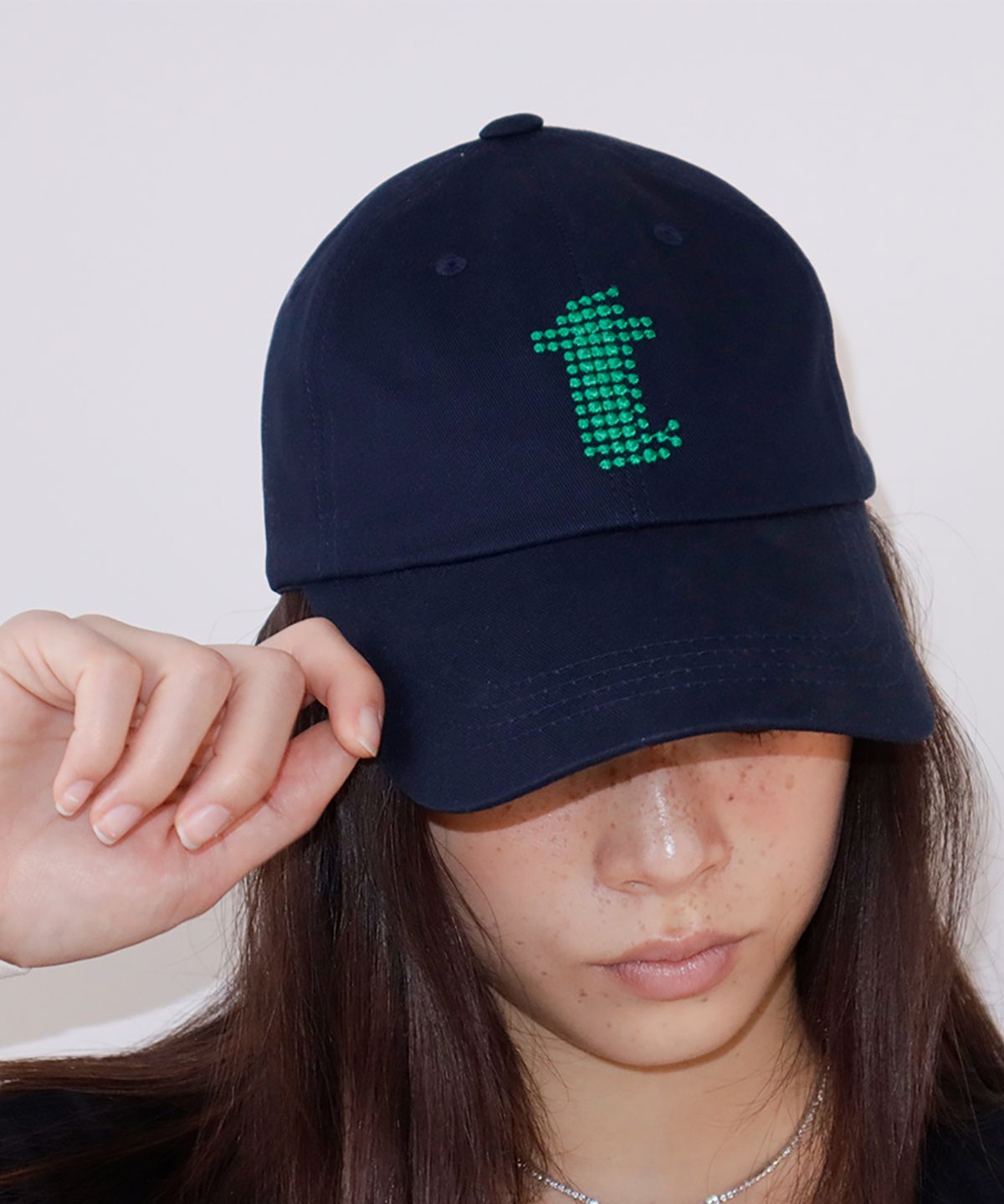 트리마치(TRIMARCH) Tri / Basic Logo ball cap / Navy