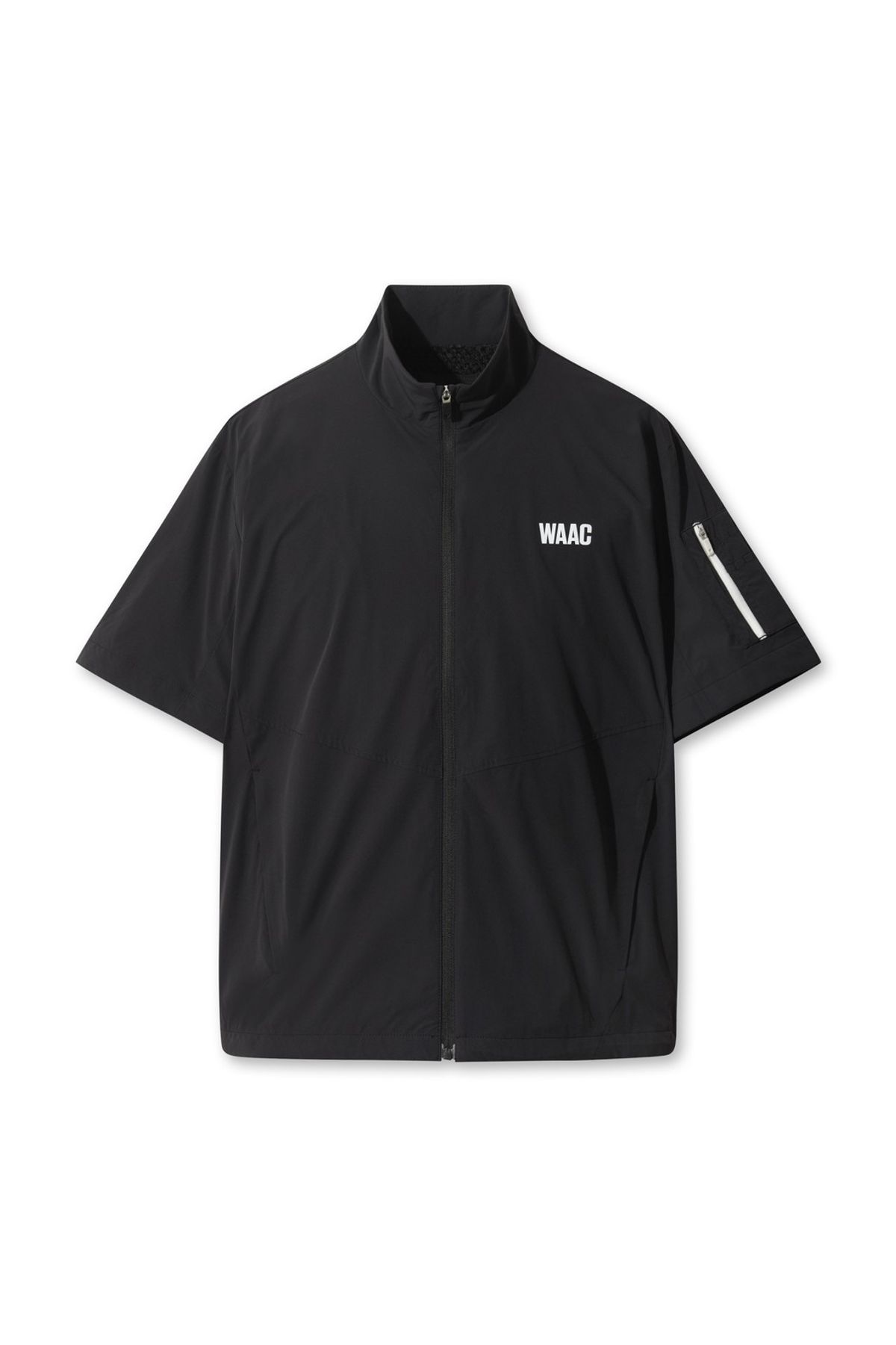왁(WAAC) Men Brushed Mesh Short Sleeves Vest WMVAW25701BKX