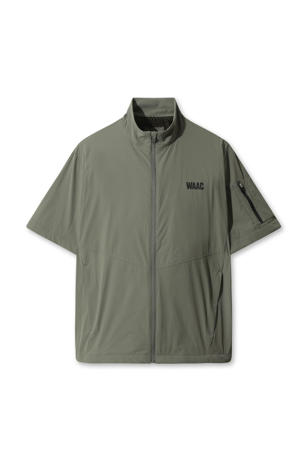 왁(WAAC) Men Brushed Mesh Short Sleeves Vest WMVAW25701GRD