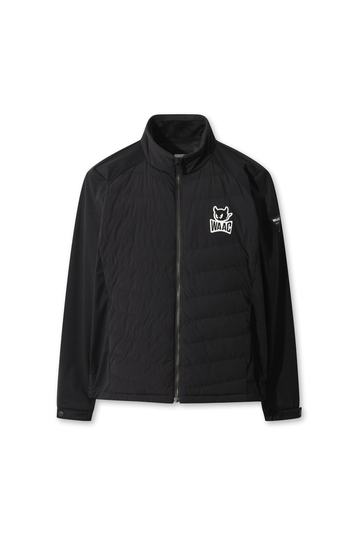 왁(WAAC) Men Padded Full Zip Jacket WMUAW25700BKX