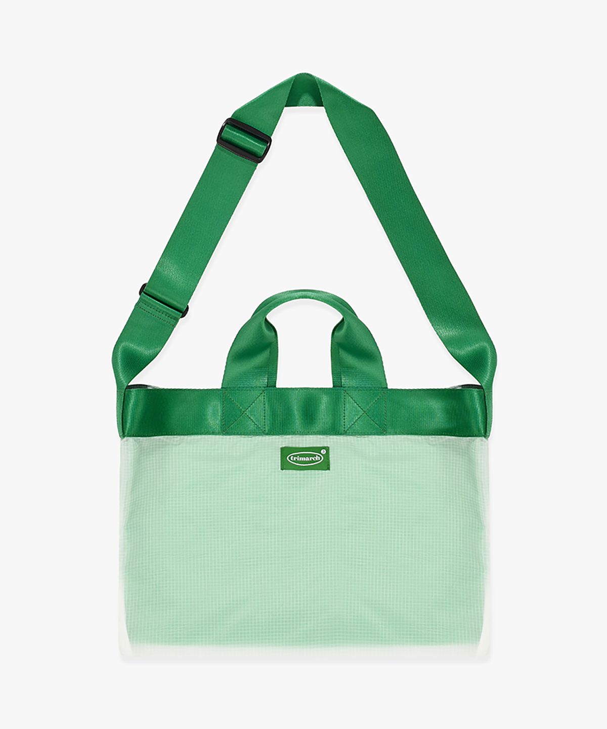 트리마치(TRIMARCH) Tri / Sheer Layered cross bag / Green