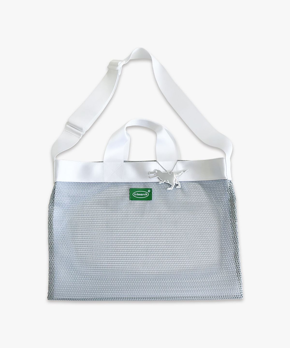 트리마치(TRIMARCH) Tri / Mesh Layered cross bag / White