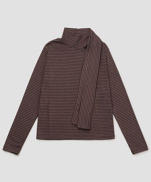 Scarf Neck Longsleeve (2C)