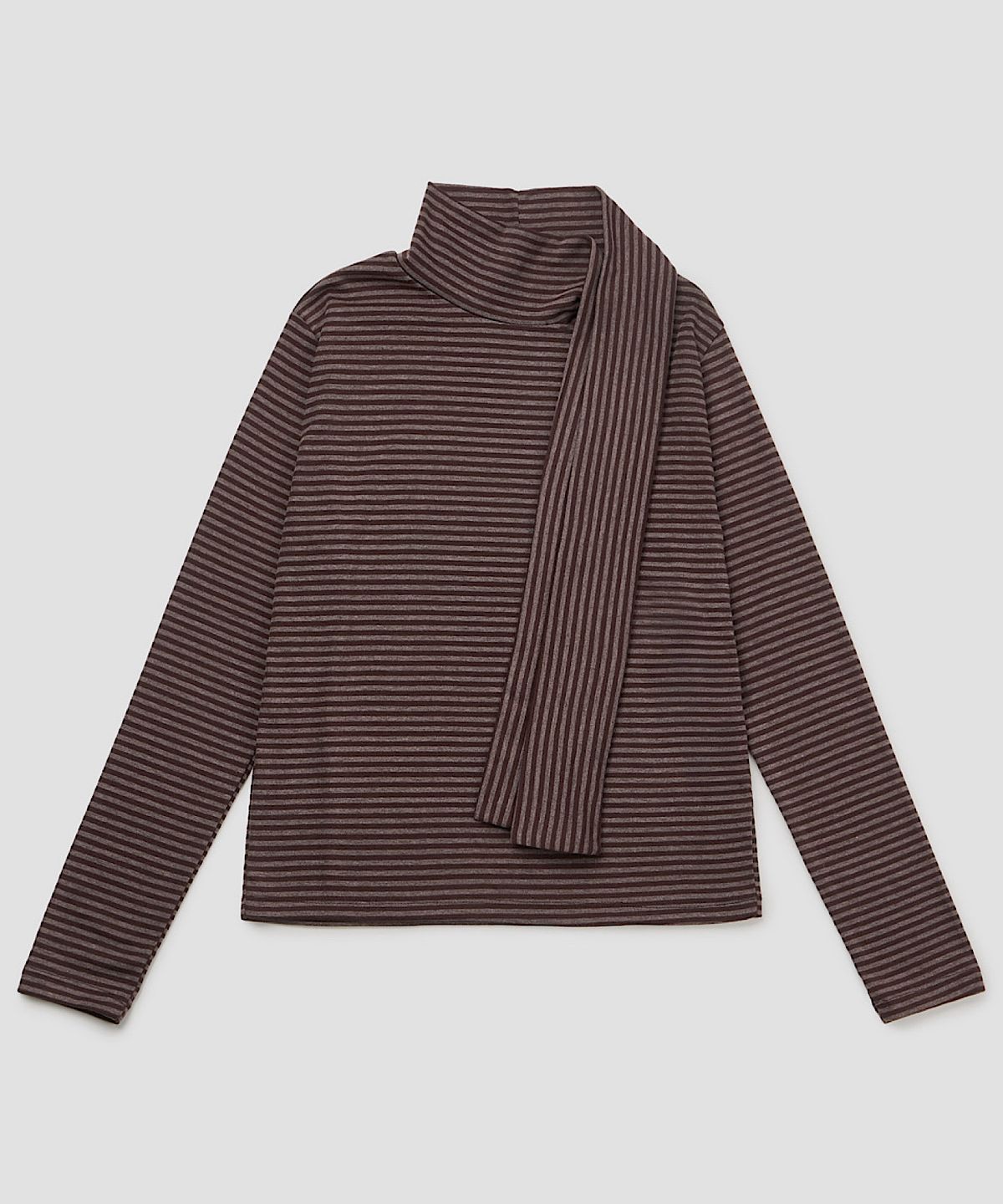 아포엠(APOEM) Scarf Neck Longsleeve (2C)