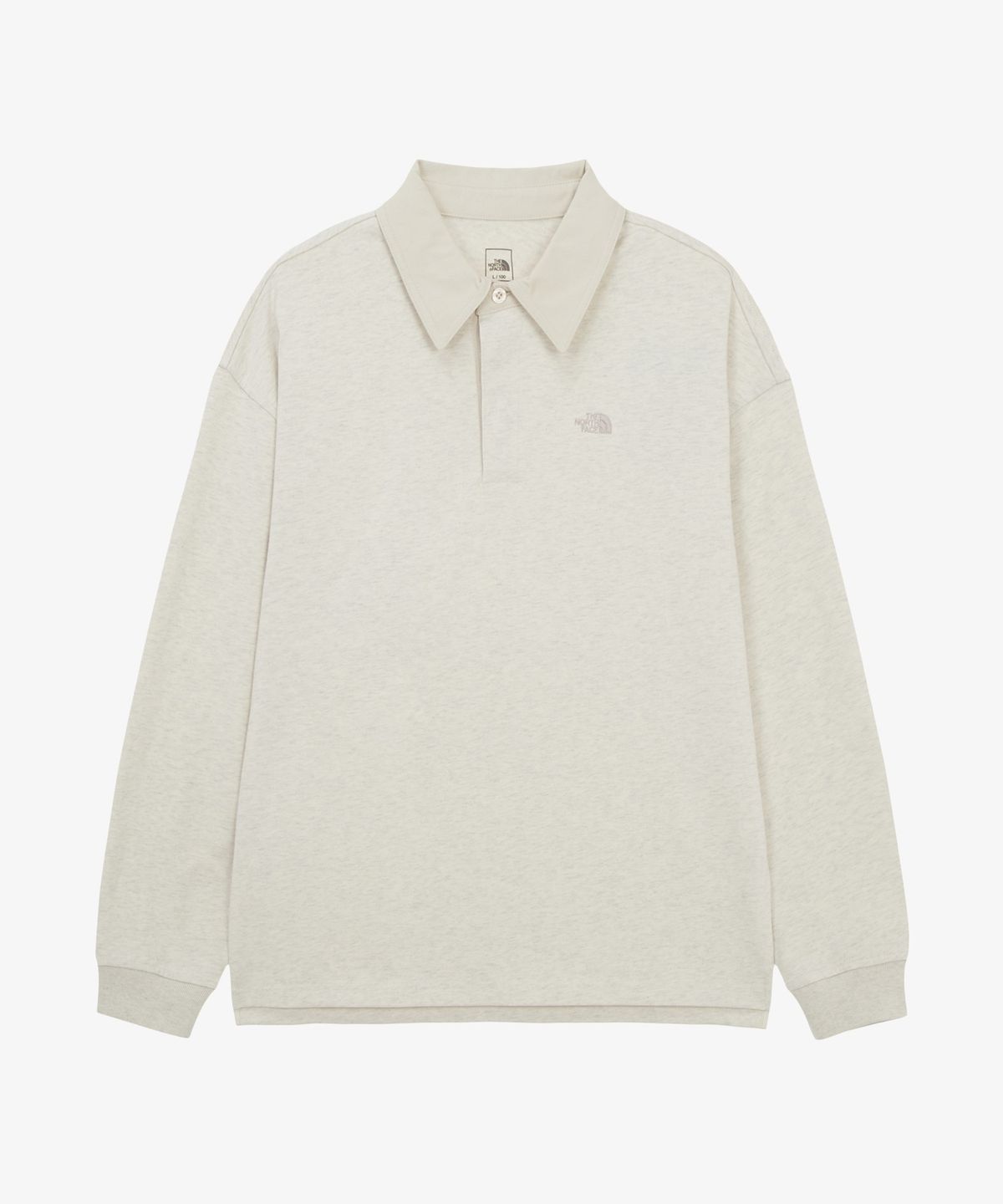 노스페이스(THE NORTH FACE) NT7QR68C 남성 오르사 긴팔 폴로 OATMEAL