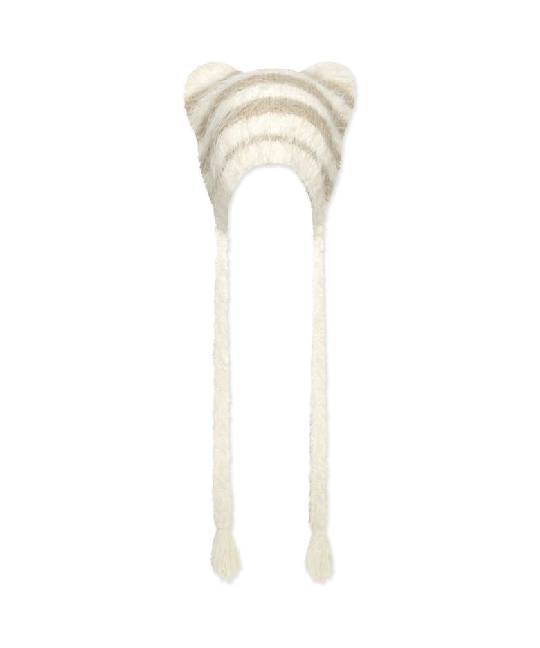 TEDDY FLUFFY BEANIE cream