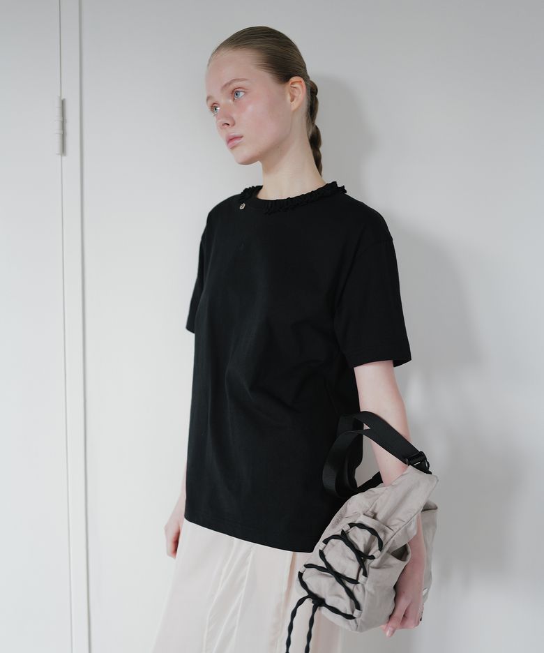Rosette T-shirt / Black
