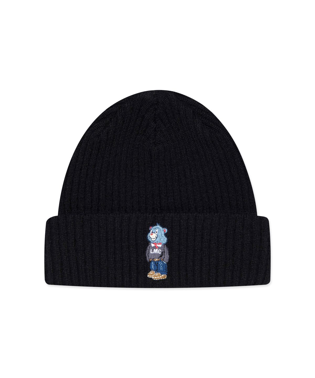 엘엠씨(LMC) EMB BEAR KNIT BEANIE black