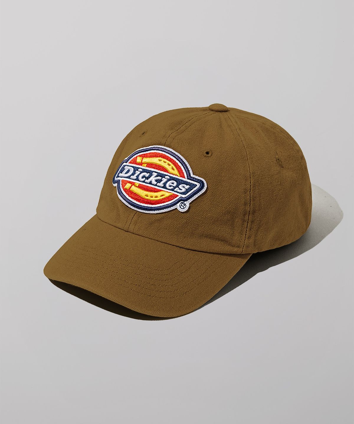 디키즈(DICKIES) 빅로고 워시드 볼캡 Brown