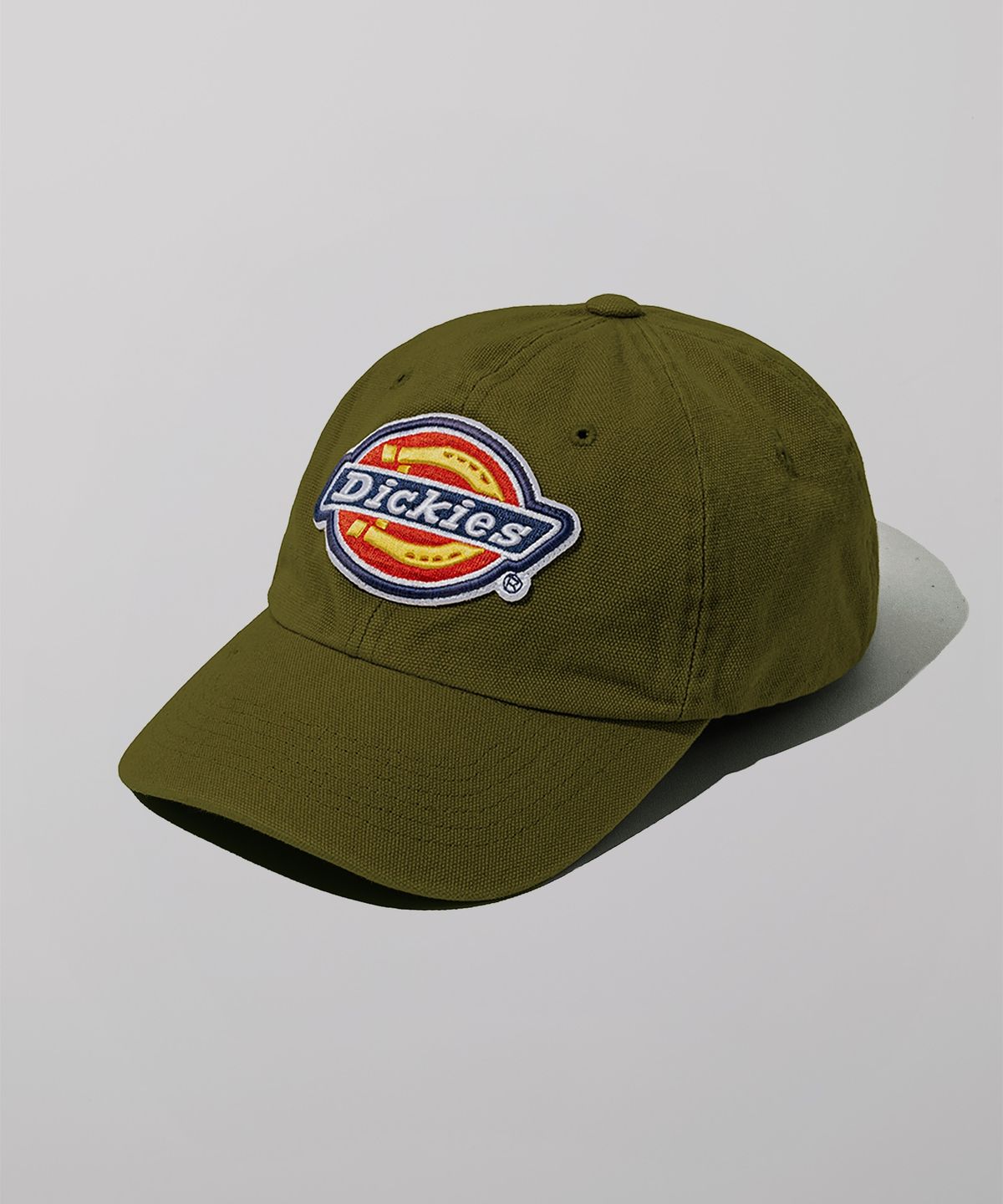 디키즈(DICKIES) 빅로고 워시드 볼캡 Olive