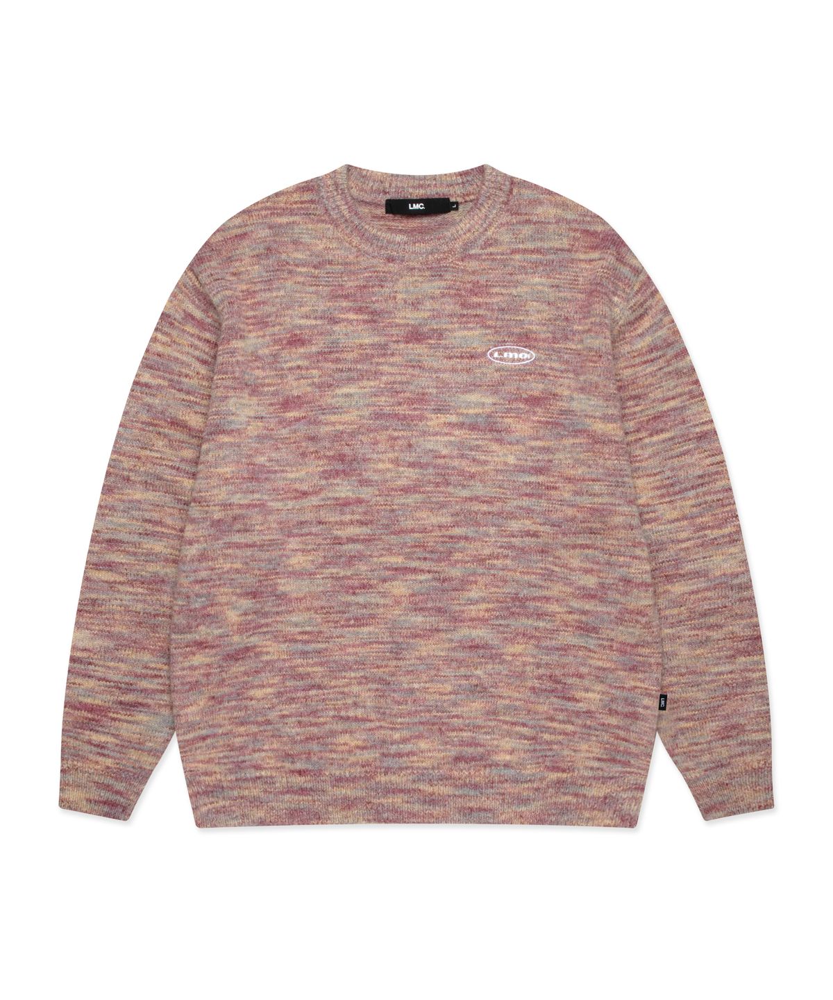 엘엠씨(LMC) OVAL MULTI COLOR KNIT beige