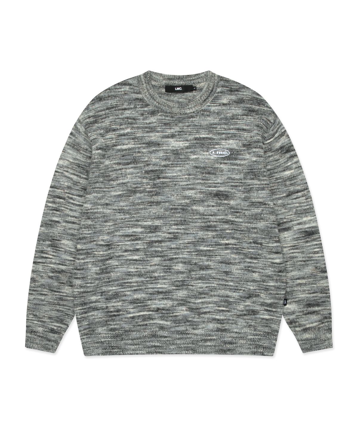 엘엠씨(LMC) OVAL MULTI COLOR KNIT black