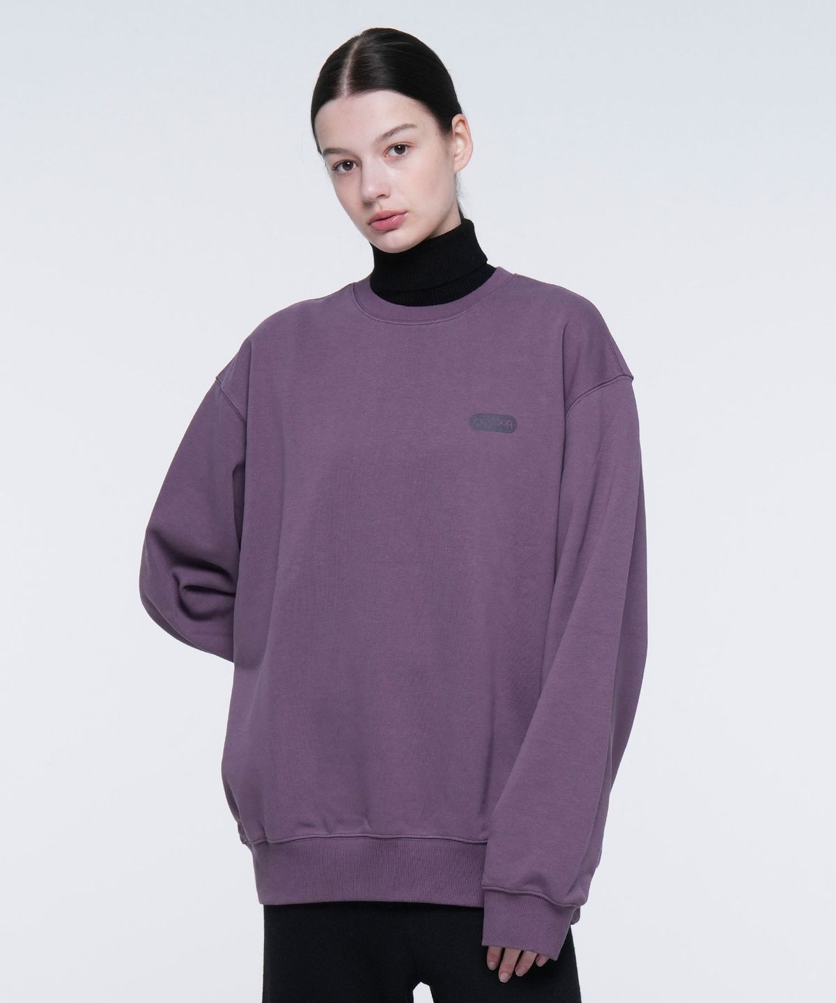 아웃도어 프로덕츠(OUTDOOR PRODUCTS) AMERICAN HERITAGE SWEAT SHIRTS (PURPLE)