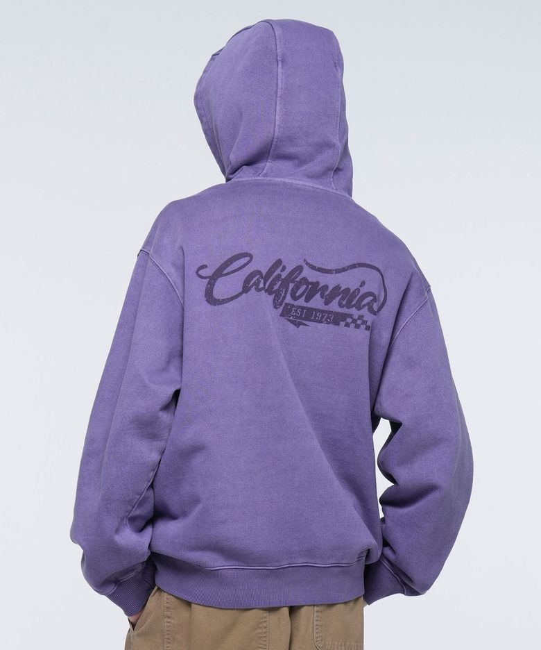 CALIFORNIA SWEAT HOODIE (PURPLE)