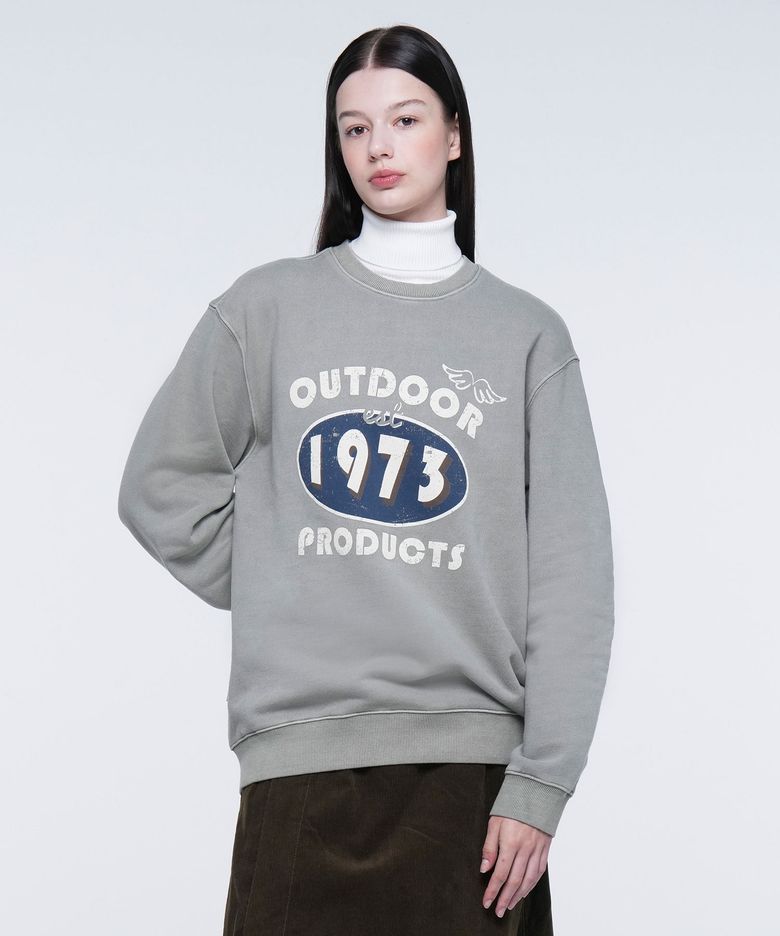1973 GRAPHIC SWEATSHIRT (LIGHT KHAKI)