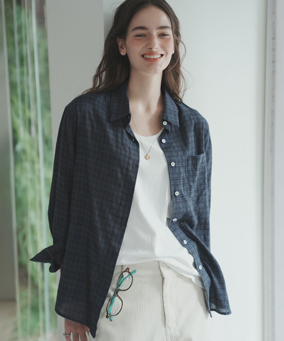 로브로브(LOVLOV) JOYFUL CHECK SHIRTS