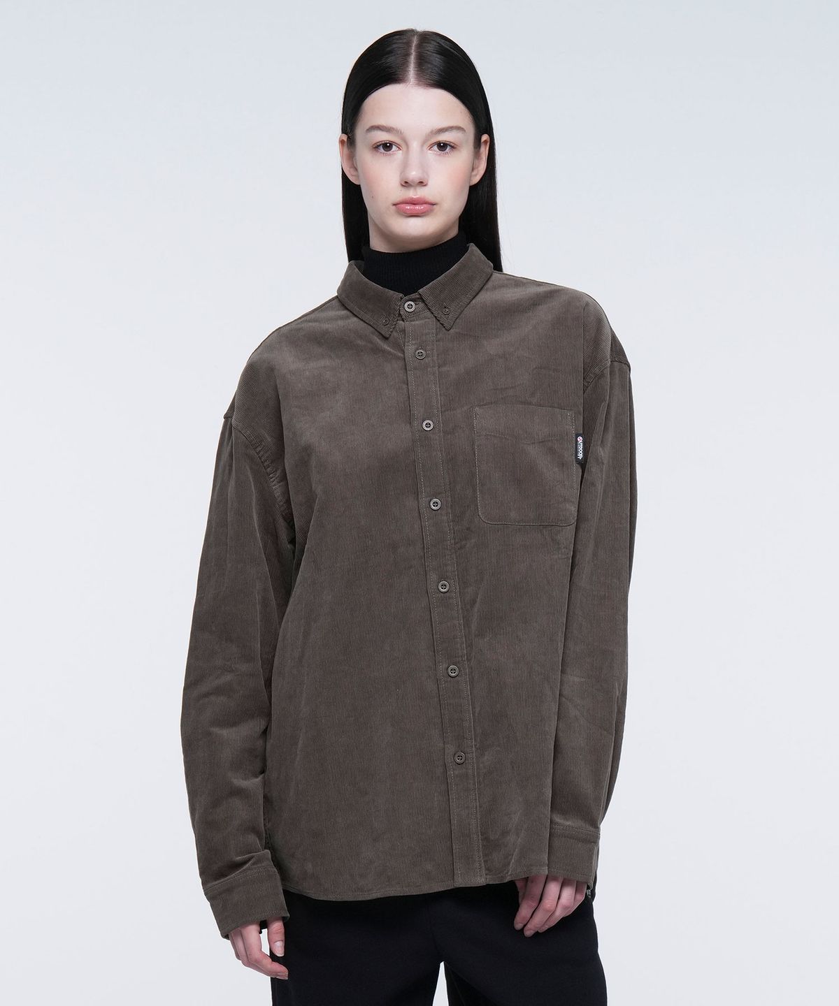 아웃도어 프로덕츠(OUTDOOR PRODUCTS) BASIC CORDUROY SHIRTS (KHAKI)