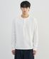 헨리넥 와플 롱슬리브 티셔츠 [WHITE]