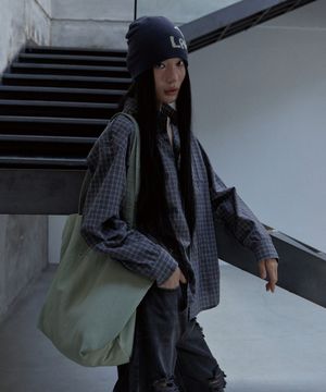 심볼 로고 토트백