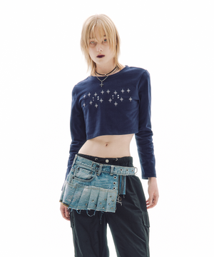 로고 밴드 롱 슬리브