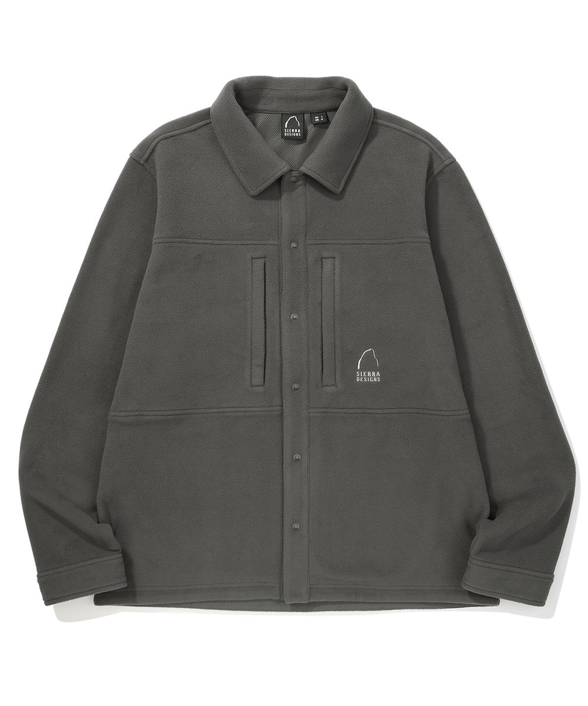 시에라디자인(SIERRA DESIGNS) 오베리(AUBERRY) 폴라텍 마이크로 플리스 셔츠 CHARCOAL