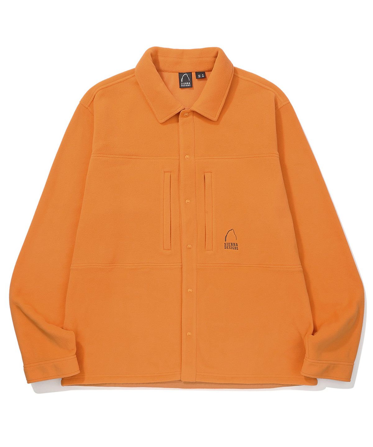 시에라디자인(SIERRA DESIGNS) 오베리(AUBERRY) 폴라텍 마이크로 플리스 셔츠 ORANGE