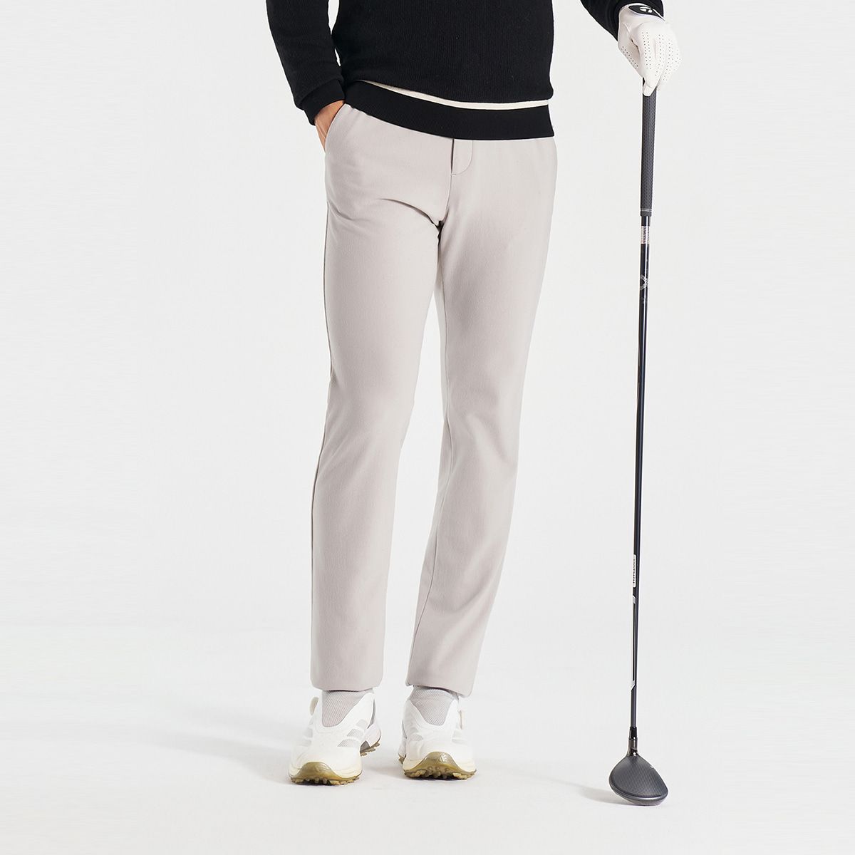 테일러메이드 어패럴(TAYLORMADE APPAREL) 남성 기모 골조직 슬림 팬츠 TPO-41HG81-190