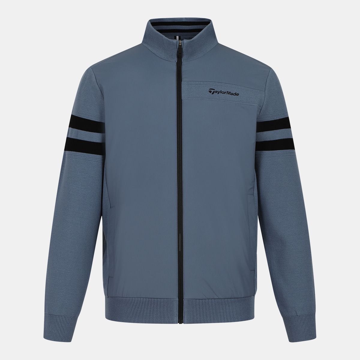 테일러메이드 어패럴(TAYLORMADE APPAREL) 남성 우븐 하이브리드 집업 니트 가디건 TSO-33HG21-940