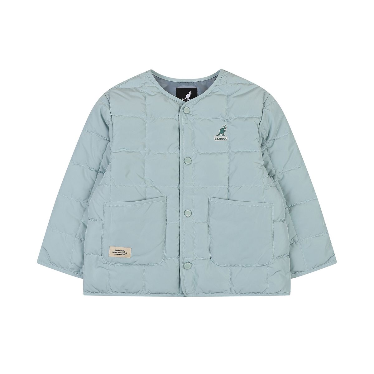 캉골키즈(KANGOL KIDS) 키퍼 라이트 다운점퍼 RD 0001 민트
